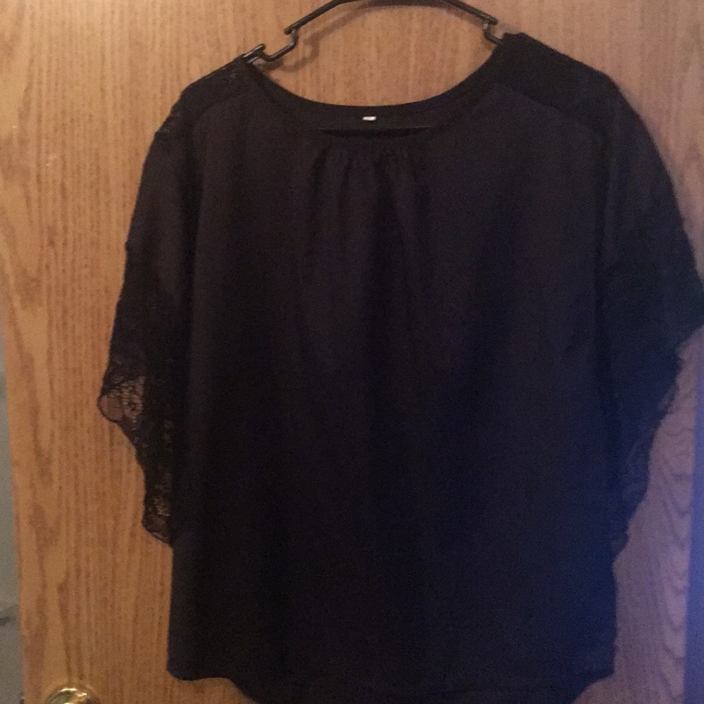 Lace Winged Blouse